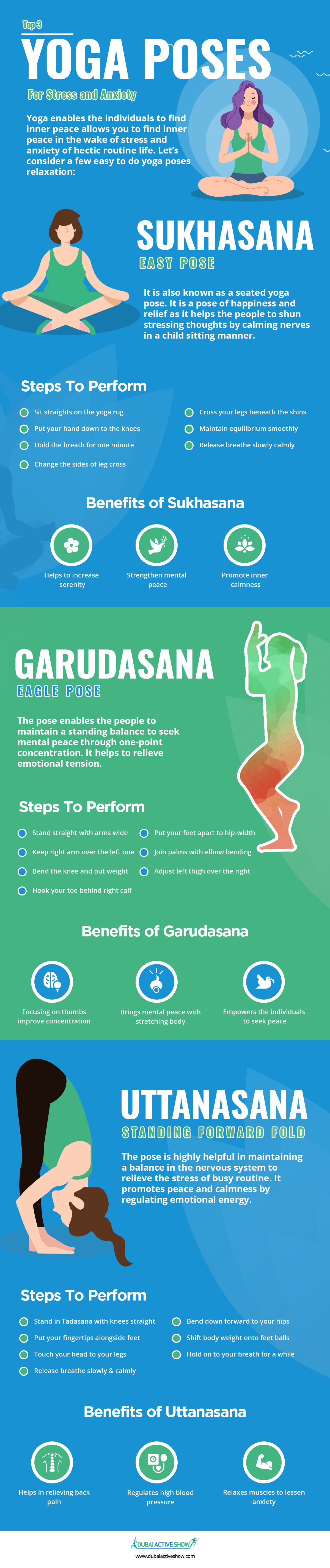 Yoga Poses For Stress and Anxiety